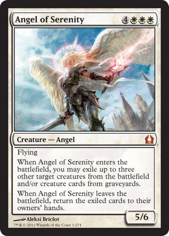 Magic: the Gathering - Angel of Serenity (1) - Return to Ravnica On Sale