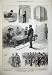 1873 Taunton Election Ballot Men Voter Guildhall Print