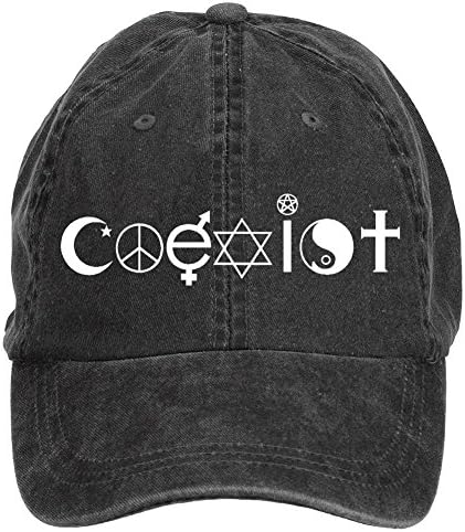 Wulagui Coexist Logo Washed Adjustable Baseball Cap