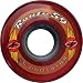 Kryptonics Route 59mm 78a Clear Red Longboard Wheels (Set of 4)