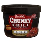 Campbell Chunky Roadhouse Beef & Bean Chili, 15.25-Ounce Microwavable Containers (Pack of 8)