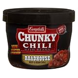 CampbellChunkyRoadhouseBeef&BeanChili,15.25-OunceMicrowavableContainers(Packof8)