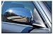 Chrome Mirror Covers for Jaguar XJ8 XJR