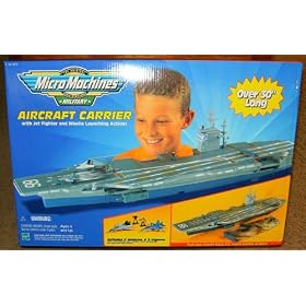 Aircraft Carrier Military Micro Machines Playset by 