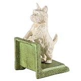 Westie Bookends Heavy Cast Iron Vintage Charm 6 inches H by 3.5 inches W