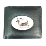 Basset Hound Wallet Billfold