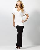 Shape fx V-neck tunic sweater|