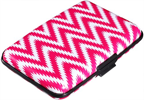 Shell-d rfid aluminum wallet credit card holder- prevent electron…