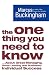 The One Thing You Need to Know