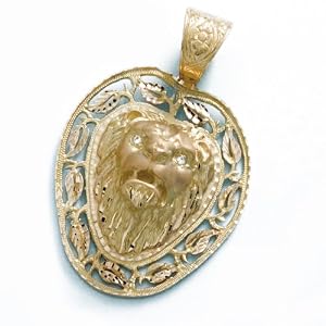 LIOR - Pendant 18ct Yellow Gold Lion