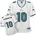 Reebok Miami Dolphins Chad Pennington Women's Premier White Jersey-Size: Small