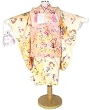 【着物問屋】豪華8点　永田萌　被布セット【動物たちと森の妖精・アプリコット】
