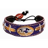 Baltimore Ravens Team Color NFL Football Bracelet