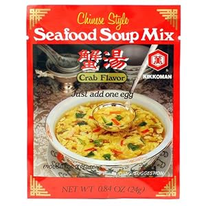 Kikkoman Chinese Style Seafood Soup Mix - Crab Flavor by Pacific Rim Gourmet