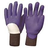 Tierra Derco International 17 007822P7 Rostaing Rosier Latex Coated Cotton Gloves Size 7 Pu