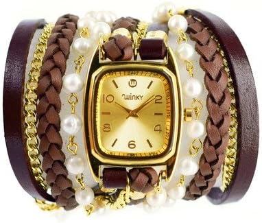 Sweet Dreams Women's Vanilla Souffle Wrap Watch