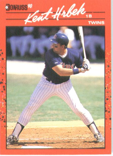 1990 Donruss # 81 Kent Hrbek Minnesota Twins Baseball Card