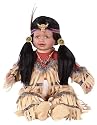 TEHYA 22" Vinyl Indian Toddler Doll By Golden Keepsakes