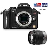 Panasonic DMC-GH1-K 12.1MP Four Thirds Interchangeable Lens Camera with 14-42mm f/3.5-5.6 G Vario Aspherical MEGA OIS Lens