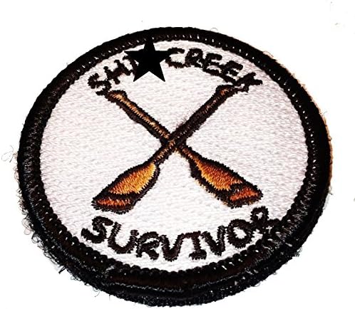 The Official USA Made Shit Creek Survival (Hook/Loop) Morale Patch