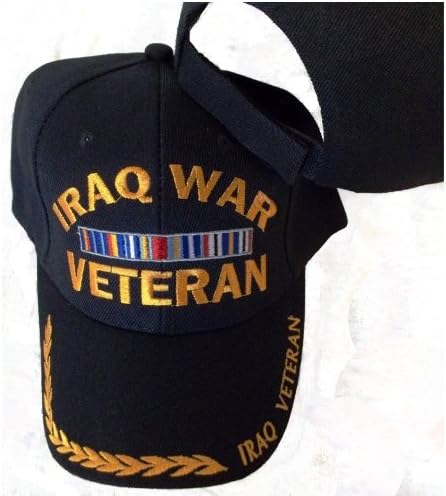 Iraq WAR Veteran Embroidered Baseball Cap Ball Hat Iraqi Freedom Desert Storm