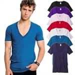 Canvas - Unisex Deep V-Neck T-Shirt