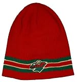 Minnesota Wild Old Time Hockey Stripe Knit Hat