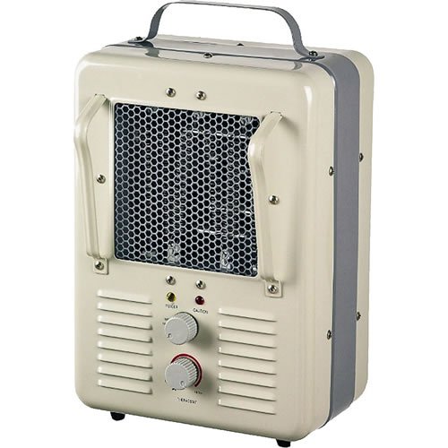 Clairion Comfort Plus Metal Body Fan Heater with Thermostat