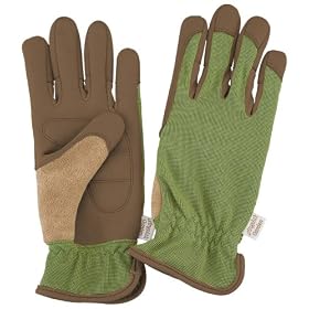 Angelas Garden New Synthetic Garden Glove, Willow Angela's Garden New Synthetic Garden Glove, Willow