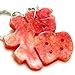 Good Luck Talisman Lucky Charm Symbol Red Jade Keychain