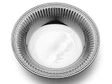 Wilton Armetale Flutes and Pearls Low Salad Bowl