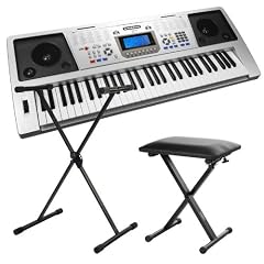 FunKey 61 Plus Keyboard inkl. Netzteil, Keyboardst�nder und Bank