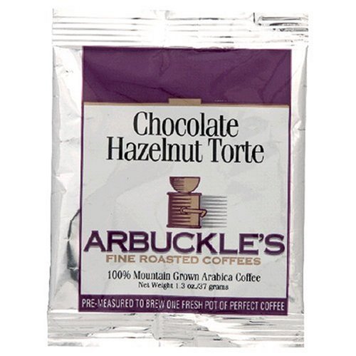 Arbuckle's Fine Roasted Coffee, Chocolate Hazelnut Torte, 1.3-Ounce Bag (Pack of 30) by Coffee Pods