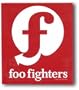 Foo Fighters Red "F" Logo Sticker