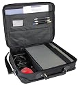 Vivanco Notebooktasche 40,6 cm (16 Zoll) schwarz im Bundle mit optischer USB Maus