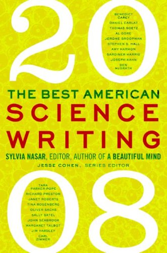 City Travel Guides Discounted  Books : The Best American Science Writing 2008 (Best American Science Writing)