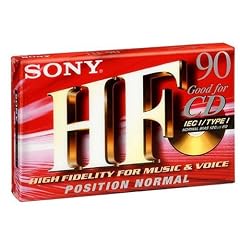 Sony - Audio Cassette, Low Noise, 90 Minuten