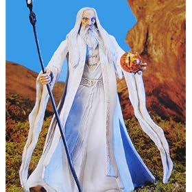 Saruman The White Lord of The Rings Action Figure