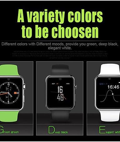 DM09 Smart Watch , Bluetooth / Hands-Free Calls/Heart Rate Monitor/Activity Tracker (Assorted Color) , white