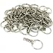 50 Key Chain Craft Wallet Nickel Plated Findings 28mm New
