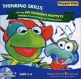 Muppet Kids Thinking Skills - Thinking skills, Same & Different Sorting & Ordering Pre-reading Skills, 3 Great