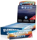 25 ELEMENTS THIN ROLLING PAPER- 1 1/4 SIZE BOX OF 25PK 1.25