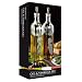 from Italian Collection Kitchen Craft Italian Collection Glass Oil and Vinegar Dispensers Large, Set of Two Model KCGLOILVIN