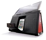 picture of Soulra XL i-Pod & i-Phone Solar Powered Docking Station - Black/Red