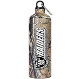 Oakland Raiders NFL 32oz Open Field Aluminum Water Bottle