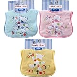 Cute As A Button Feeder Bib