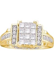 1.0CTW DIAMOND INVISIBLE RING