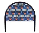 New Twin Size Children's Youth Black Metal Headboard with Custom Dale Earnhardt Jr NASCAR Upholstered Headboard