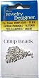 2.5mm Elegant Silver Crimp Bead