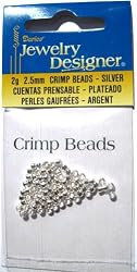 2.5mm Elegant Silver Crimp Bead